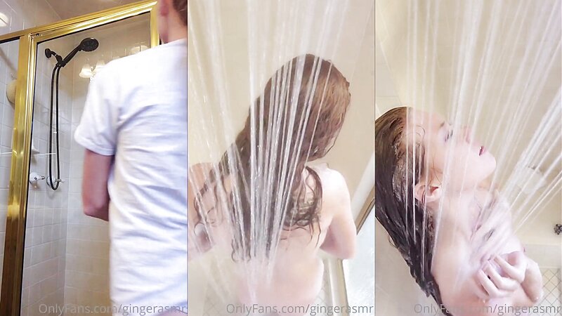 Ginger ASMR Nude Redhead Shower