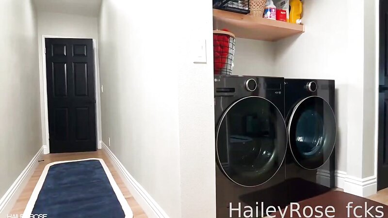 Hailey Rose Fucked in a Washing Machine