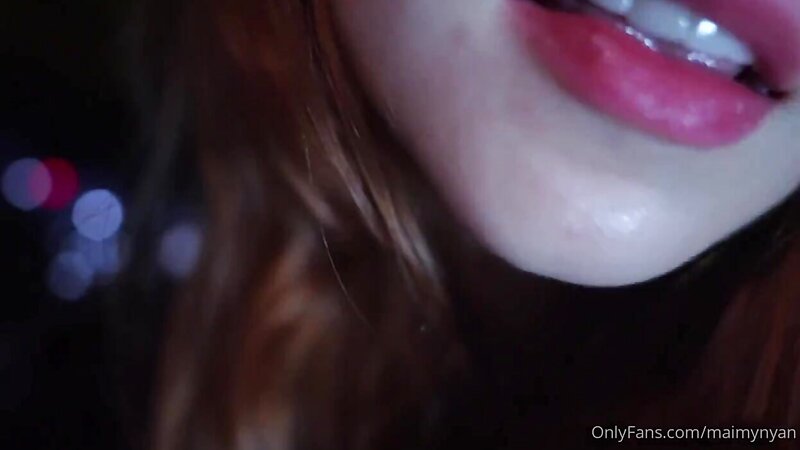 Maimy ASMR Car Blowjob