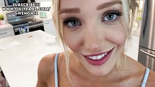 OnlyFans GwenGwiz Paying Debt Blowjob Porn Video