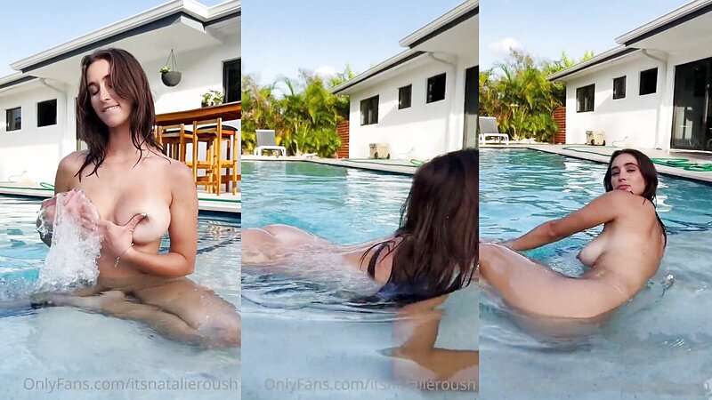 Natalie Roush Naked Swimming Pool Sex Tape