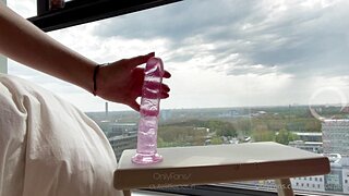 CuteGeekie Putting The Dildo In Your Hot Pussy