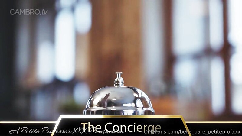 Petite Blonde Concierge Sexy Action