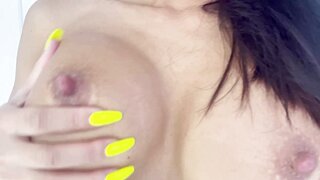 Ayumi Sitting On The Dildo With Her Pussy Tight