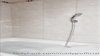Mady Gio Nude Bathtub Dildo Fuck PPV Video Leaked