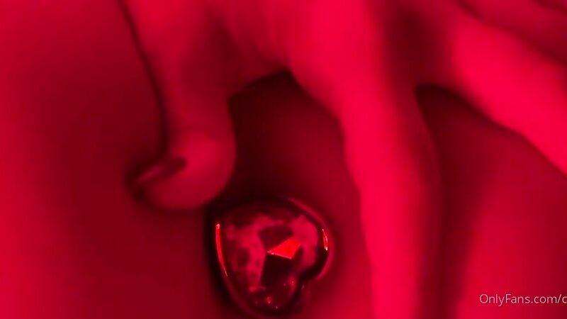 Corinna Kopf Naked Using a Buttplug