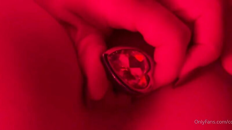 Corinna Kopf Naked Using a Buttplug