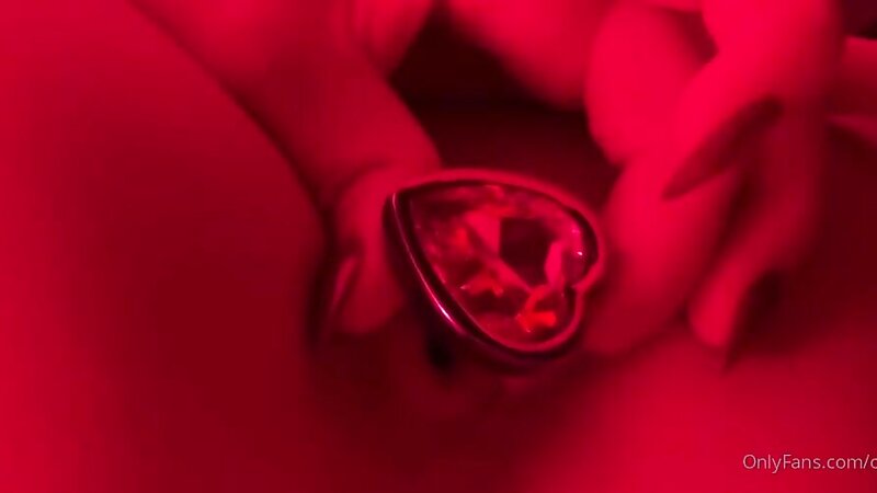 Corinna Kopf Naked Using a Buttplug