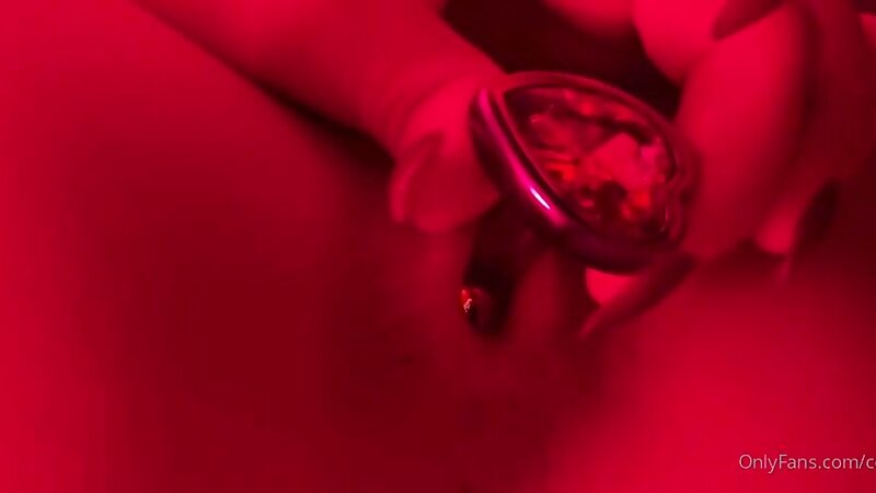 Corinna Kopf Naked Using a Buttplug