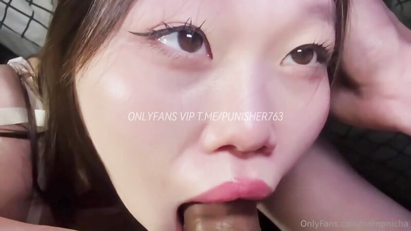 Horny Girl Crazy Deep Throat Blowjob