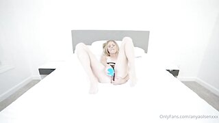 Exotic Adult Clip Toys Exclusive Show With Anya Olsen