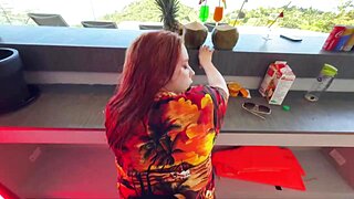 Sweetie Fox Sex with Barmaid Behind The Bar Video Leaked