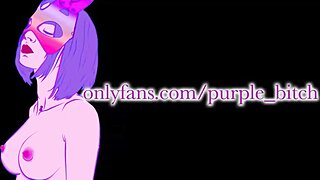 Purple Bitch In Harmonious Lesbian Trailer