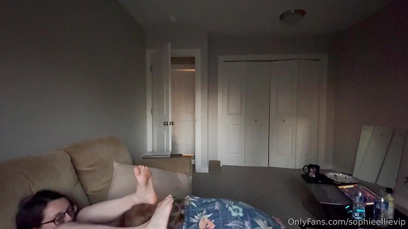 Sophie's VIP Naked Riding a Dildo action Tape