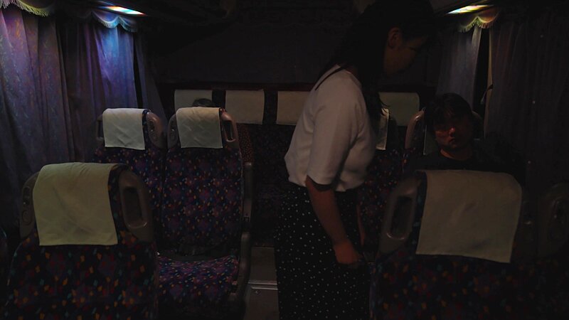 Waka Misono Big Assed Wife Creampie Sex on a Night Bus