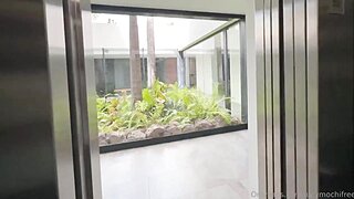 Lucy Mochi Elevator Stuck Creampie Video Leaked