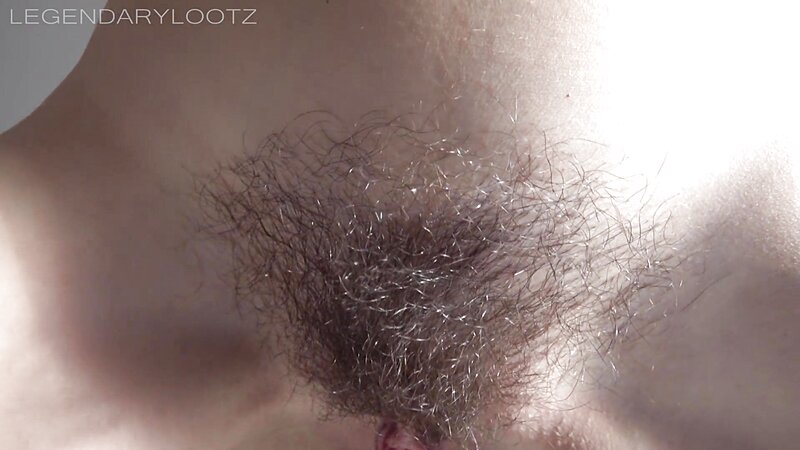 Legendarylootz Hairy Pussy Riding a Dildo