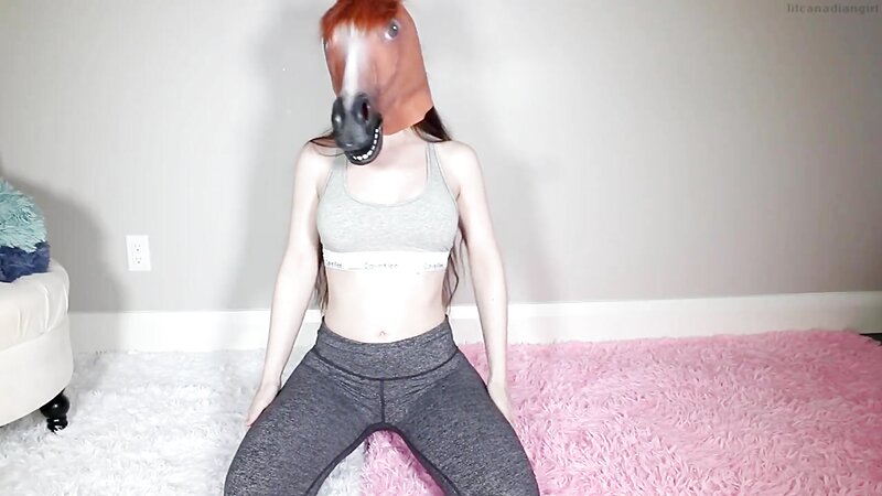 Lilcanadiangirl Fetish Footjob with a Dildo