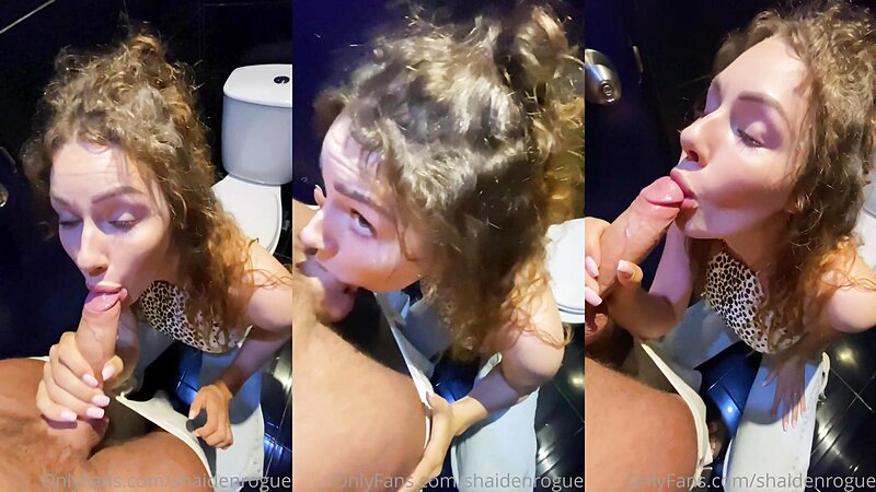Shaiden Rogue Sloppy Blowjob and Facial Cum