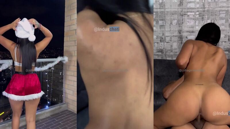 Joha Giraldo Balcony Sex and Riding a Cock