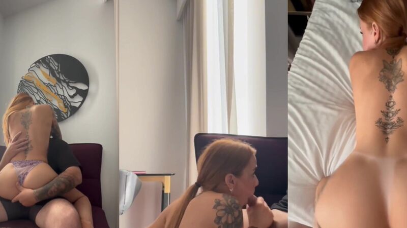 LittleMissRedOF Pussy Pounded