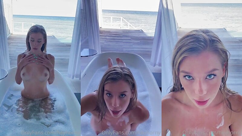 HeyHorny Bathtub Nude Video Leaked