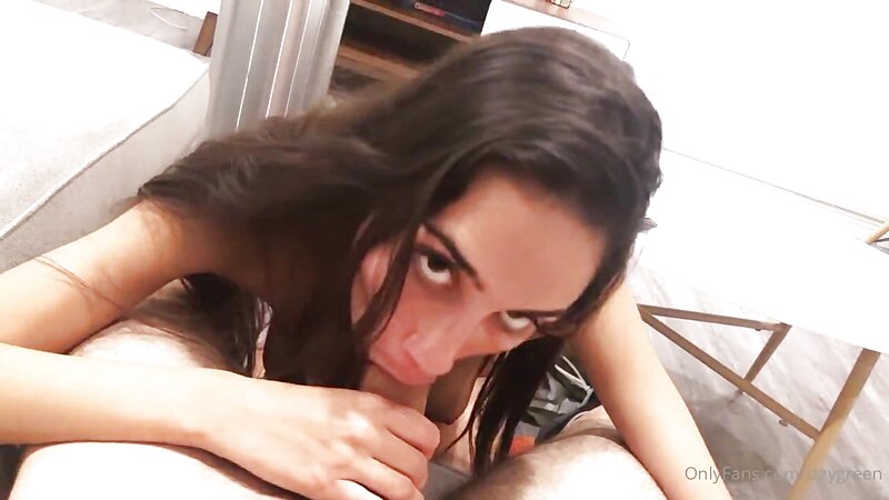 Izzy Green Nude and Sloppy Blowjob