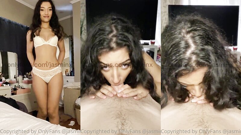 Jasminx Deepthroat Blowjob