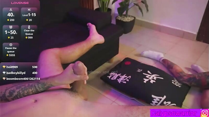 Calypso And Ge1 Nose Pierced Brunette Tattooed BWC Blowjob