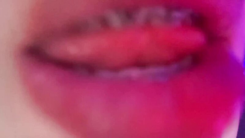 Wahonay ASMR - Lens Licking In Red Bra