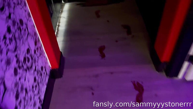 Sammy Greseth and Lex Vive Alt Girl Threesome with Double Creampie and Doggystyle Blowjob in Car