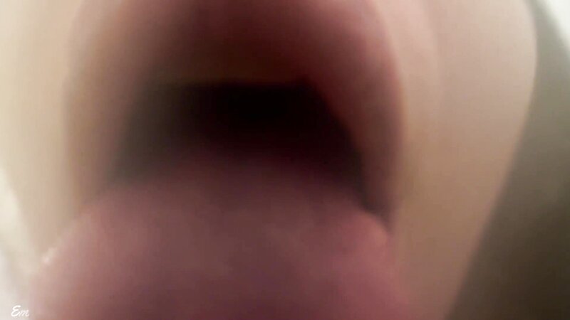 EmmaTASMR ASMR Roleplay with Actual Lens Licking, Wet Kisses, and Intimate Mouth Sounds