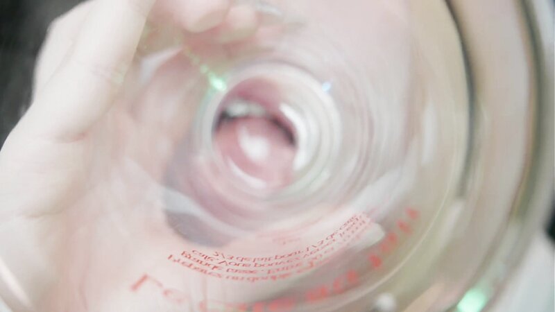 DOOBOO ASMR Ultra-Close Mouth Sounds and Hand Movements with Fish Tank Background Licking and Spit Painting