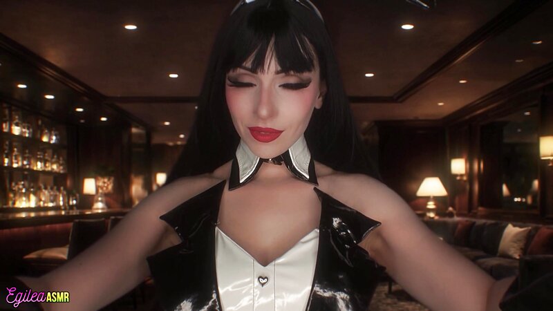 Egilea Bunny Girl Cosplay ASMR Roleplay Choice at VIP Club Evening