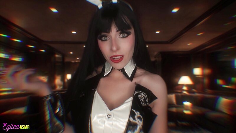 Egilea Bunny Girl Cosplay ASMR Roleplay Choice at VIP Club Evening