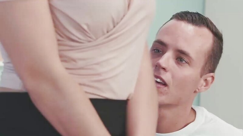 Blonde MILF with Big Booty Takes BBC Anal and Blowjob with Fast Swallow Facial