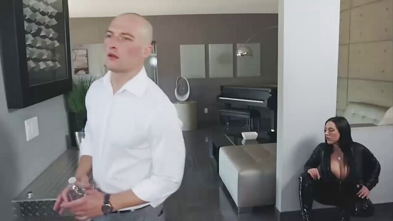 Busty Blonde Babe Creampied Hardcore Anal After Cheating on Burglar