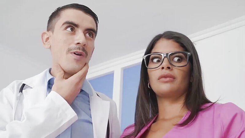 Dr. Polla Cheating with Big Dick in Rough Passionate Encounter