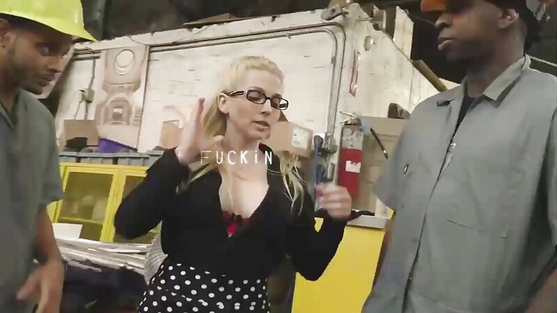 Busty MILF Milf Threesome with Two Black Cocks in Missionary and Blowjob Swallow