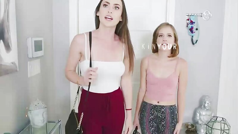 Crazy Milf Sensual Creampie Threesome with Double Penetration and Anal in Cowgirl on Movie Night Slumber Party