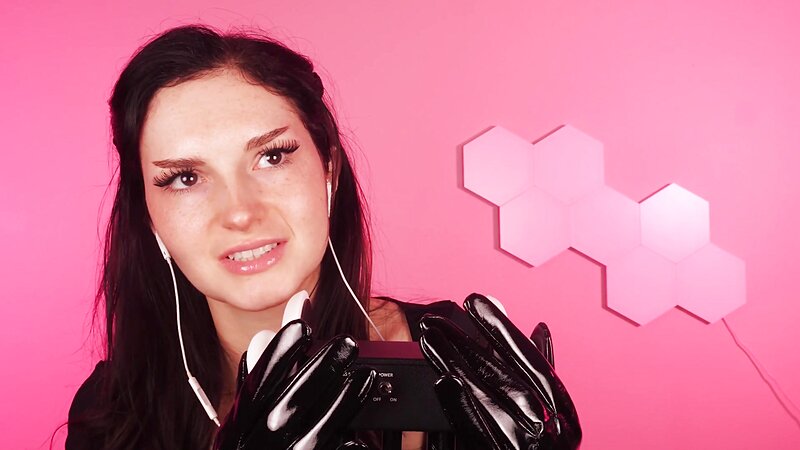 Busy B ASMR Ear Massage With and Without Gloves