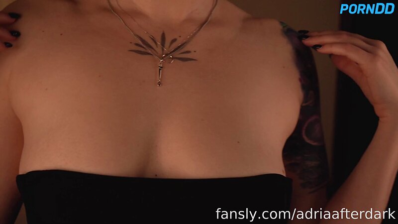 Adria After Dark ASMR Intimate Body Triggers and Fabric Scratching