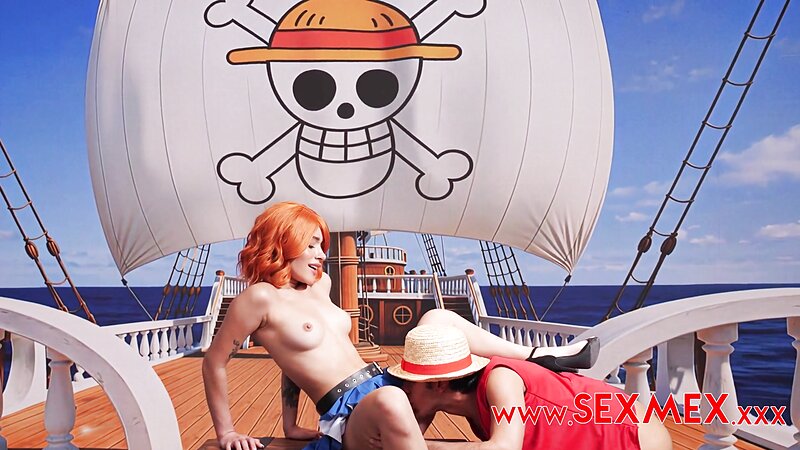 Carolina Guerrero Nami Cosplay Big Cock Blowjob and Cowgirl Ride