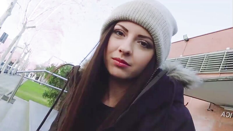 Pussy For Money Hardcore Creampie Sextape in Public