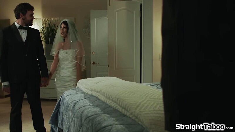 PenelopeReed Taboo Bridal Play Deepthroat Blowjob and Fuck on Wedding Night with Stepdad