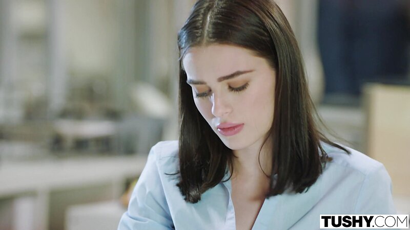 Lana Rhoades Brunette Anal and Blowjob with BBC