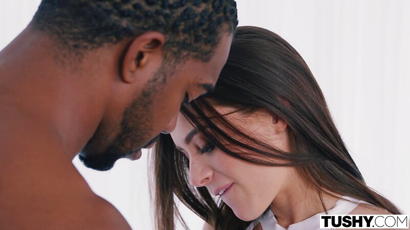 Lana Rhoades Brunette Anal and Blowjob with BBC