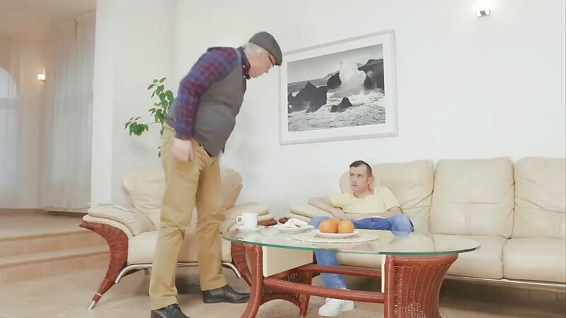 Sneaky Senior MILF Shoe-Sniffer Creampied with Big Dick in Group Fuck