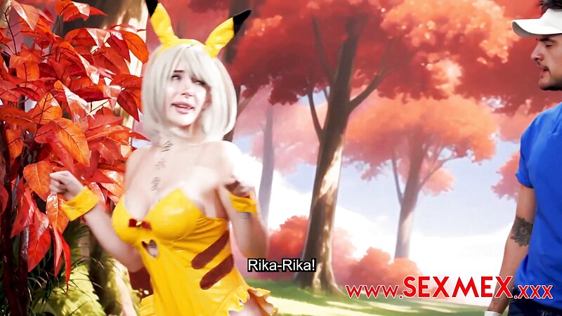 LilMilk69 Pikachu Cosplay Deepthroat and Hard Fuck by Trainer in Cowgirl and Doggystyle