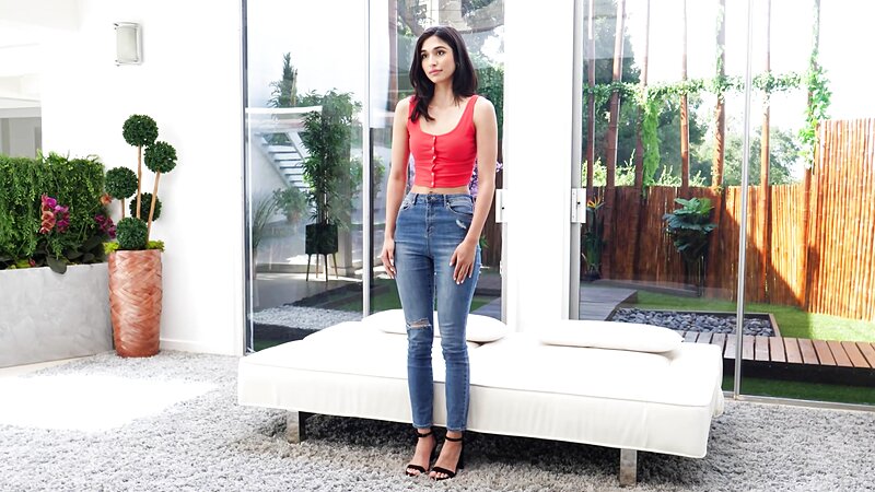 Reina Rae Horny POV Blowjob and Fucked During Interview